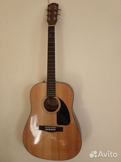 Акустическая гитара fender cd 60