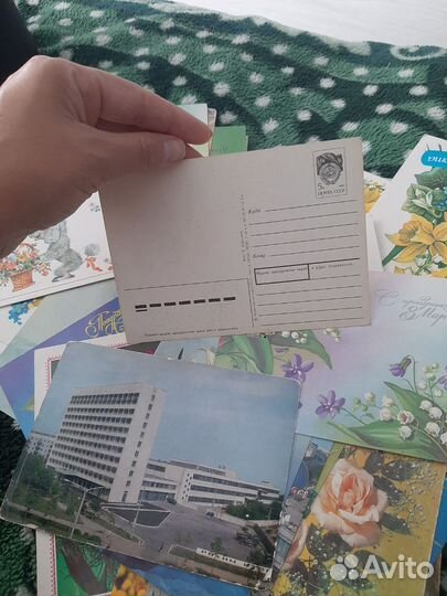 Открытки советские СССР почтовые карточки