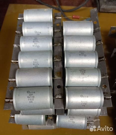 Конденсаторы К73-16 10 мкФ 250 В спаянные в блоки