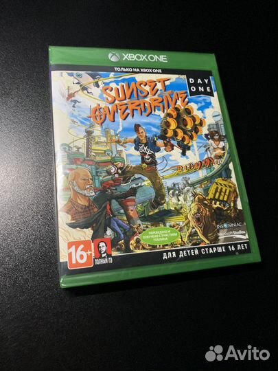 Sunset Overdrive xbox в пленке