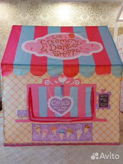 Детская игровая палатка домик + коврик