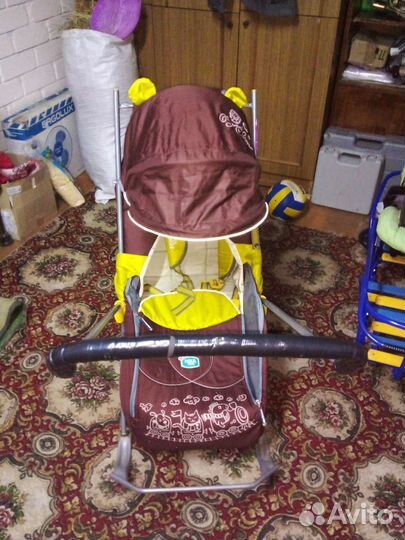 Санки коляска ника детям 7