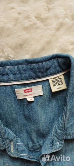 Джинсовое платье levis