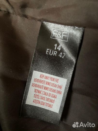 Куртка женская теплая р.48-52 F&F (Великобритания)