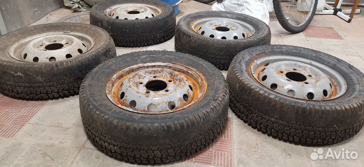 Штампованные диски r16 на ниву