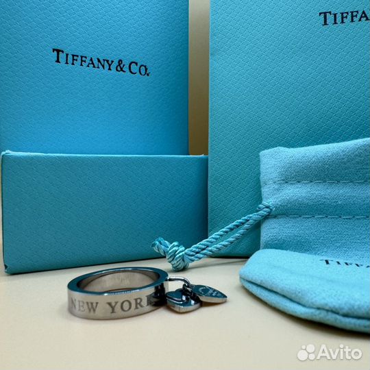 Tiffany кольцо с подвеской