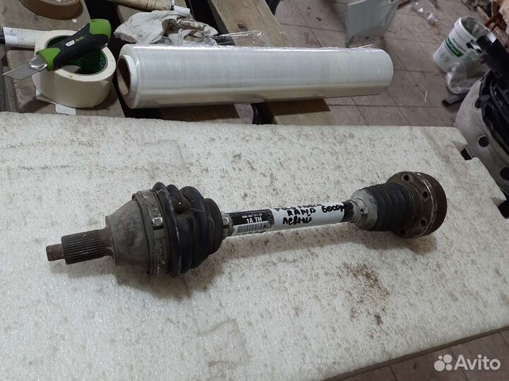 Привод левый Rapid Polo Fabia