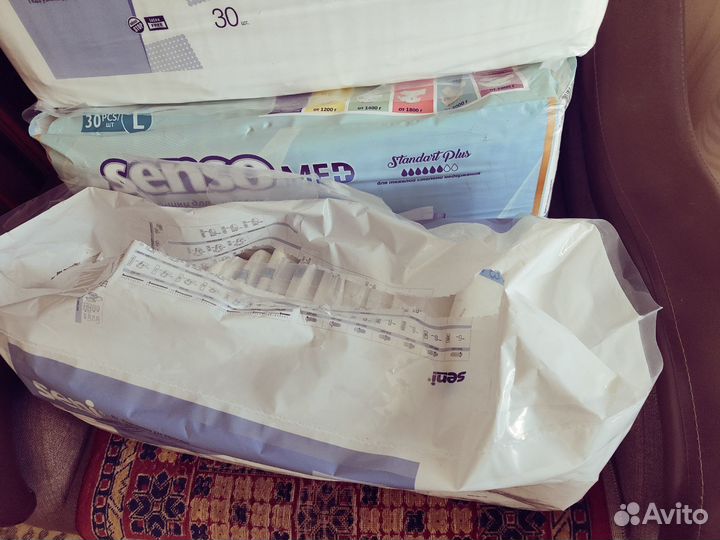 Подгузники для взрослых Seni L (3) размер