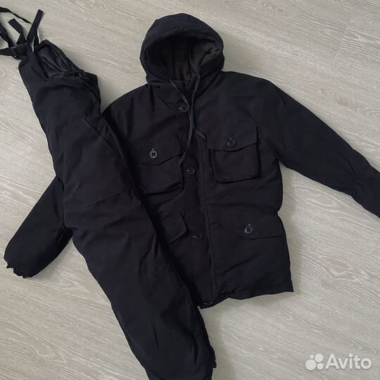 Костюм зимний Горка-8, ткань Исландия, черный