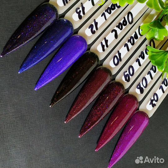 Гель-лак grattol opal, amethyst, emerald