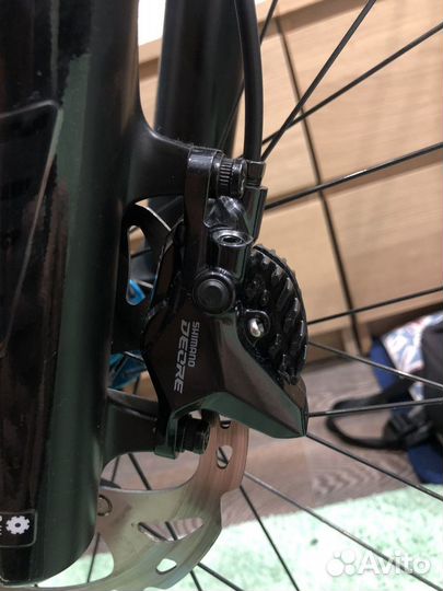 Гидравлический тормоз shimano deore M6100