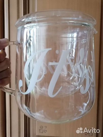 Чайник заварочный двойное стекло