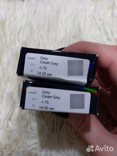 Линзы контактные цветные