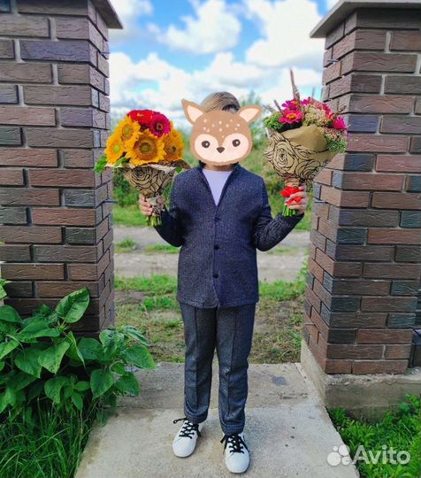 Школьный костюм для мальчика 134