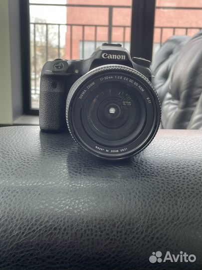 Фотоаппарат canon 70d, с обьективом sigma