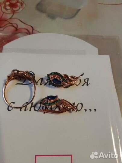 Серьги серебро 925