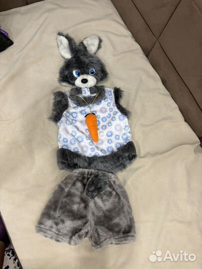 Костюм зайца с морковкой