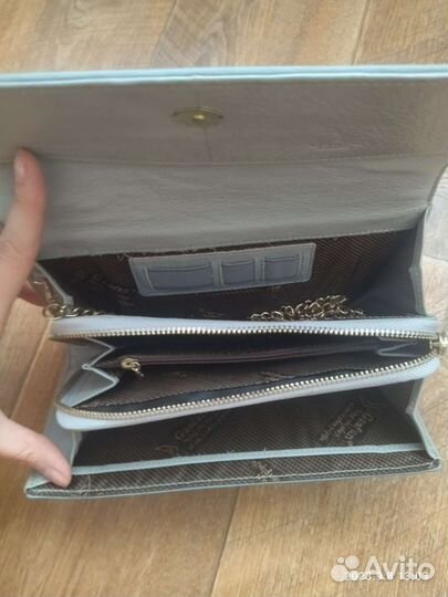 Кошелек женский/ клатч новый натуральная кожа