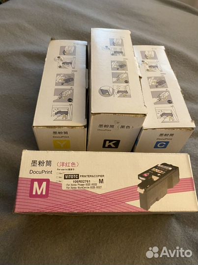Катриджи для принтера Xerox phaser 6020 б/у Китай
