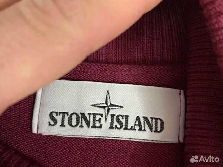 Свитер с горлом Stone island оригинал