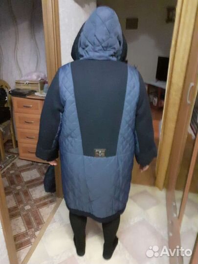 Зимнее пальто пуховик раз 60-62