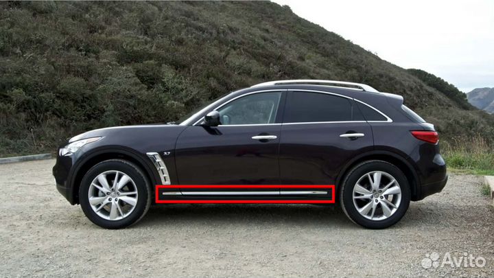 Молдинги Infiniti FX37, QX70 (S51)