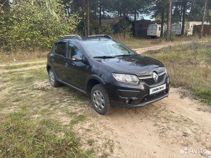 Renault Sandero Stepway 1.6 МТ, 2015, 224 000 км