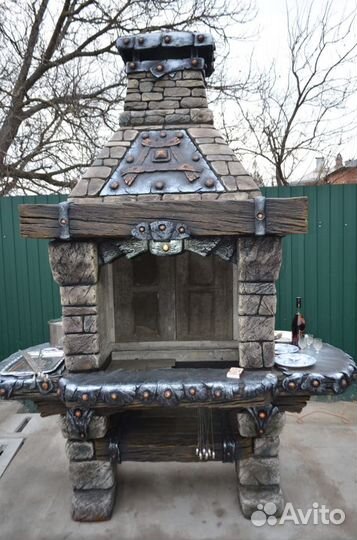 Барбекю-комплекс, печь Викинг