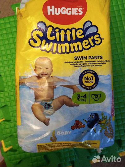 Памперсы детские для плавания
