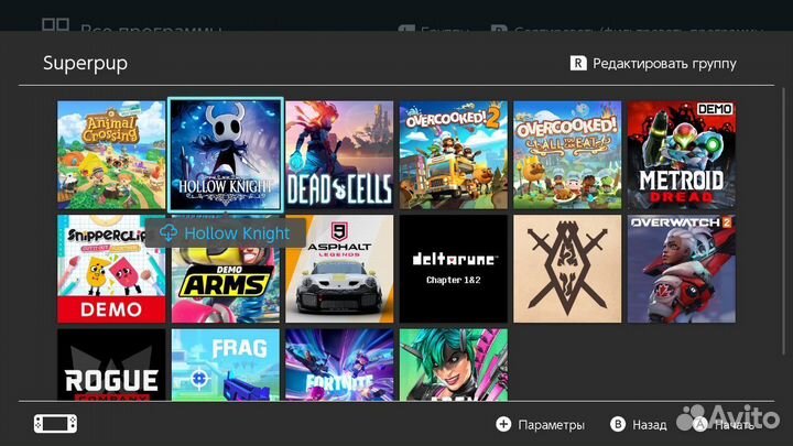 Nintendo switch lite с играми