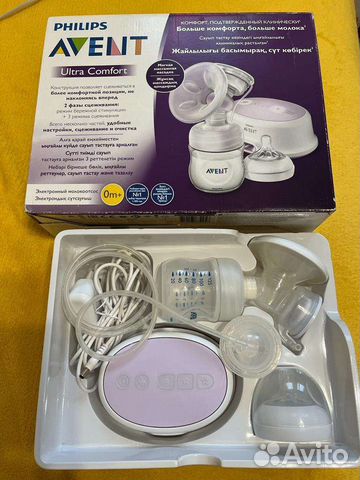 Молокоотсос avent электрический