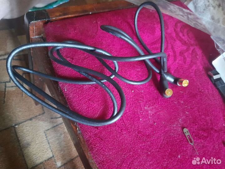 Кабель для подключения тв и приставки