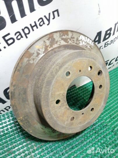 Диск тормозной задний Mitsubishi Pajero V98W 4M41