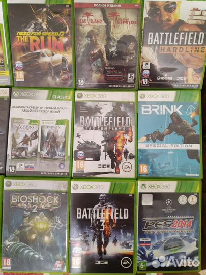 Игры для Xbox 360 лицензия