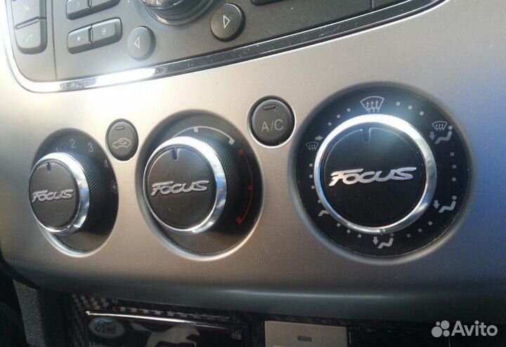 Ручки кондиционера с логотипом для Ford Focus 2/3