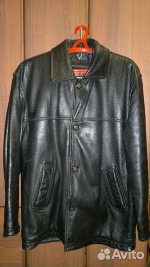 Куртка кожаная Marco Polo мужская зимняя