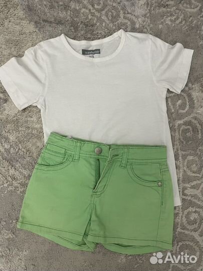 Вещи на девочку пакетом 128р