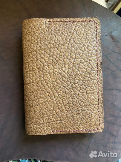 Обложка для паспорта из натуральной кожи