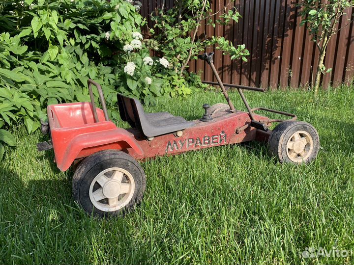 Педальная машинка СССР