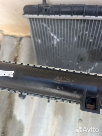 Радиатор охлаждения на hyundai accent автомат