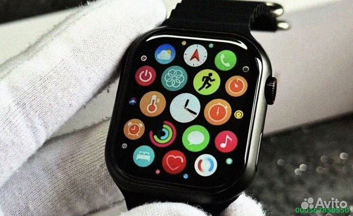 Apple Watch 9 Premium 45mm (Amoled Display) (Арт.67721)