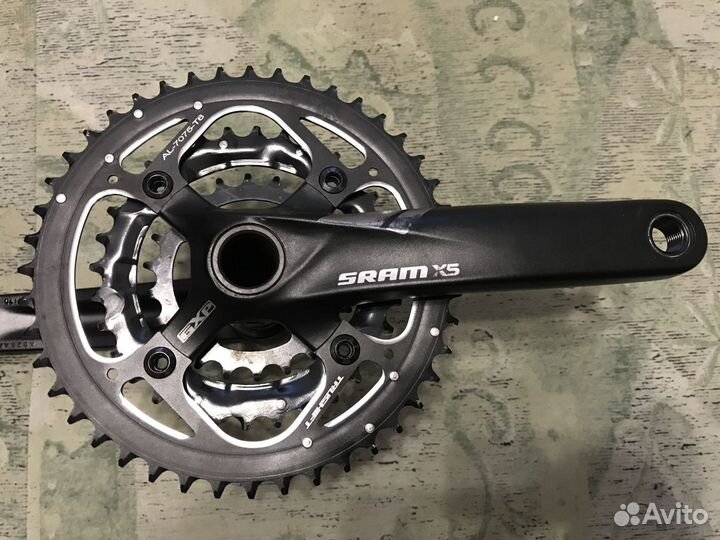 Система sram x5 тройник со звёздами и кареткой
