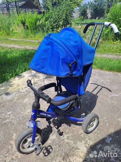 Детский велосипед с ручкой бу