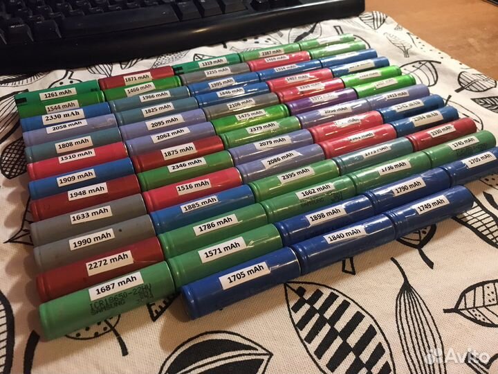 Аккумуляторы Li-ion 18650