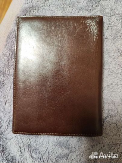 Обложка на паспорт натуральная кожа petek
