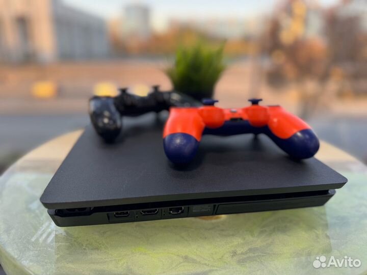 Sony Playstation 4 Slim 1tb 2 геймпада