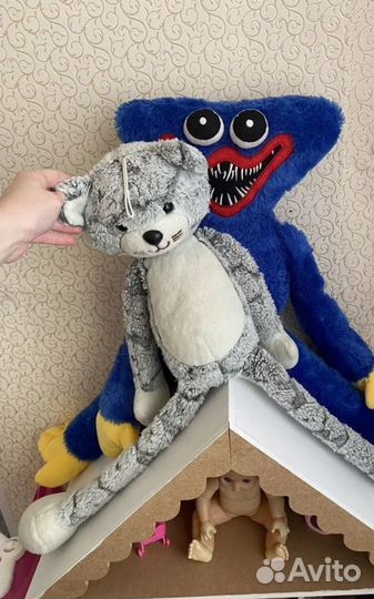 Разные мягкие игрушки, Большой мишка кот хагги