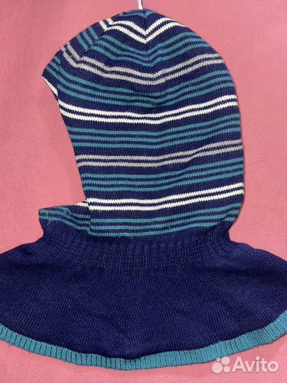 Шапка шлем зима для мальчика