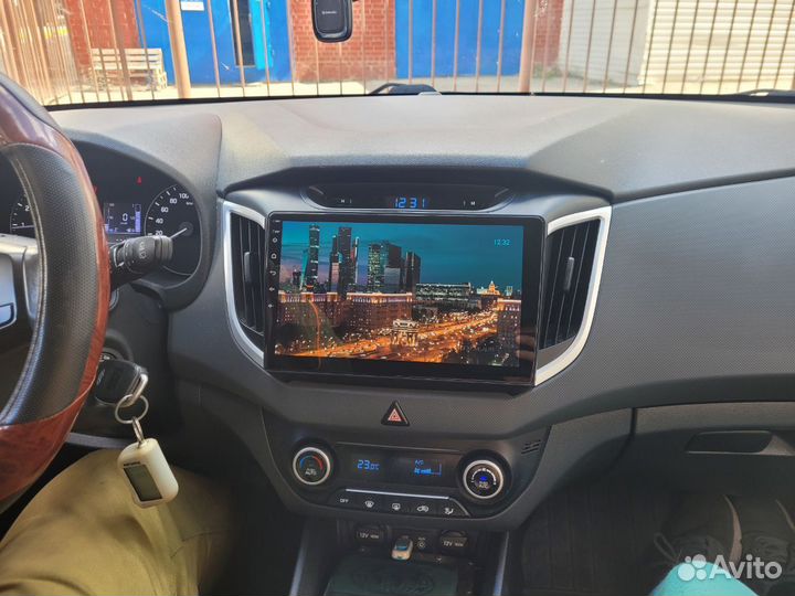 Android магнитола 10 для Hyundai Creta, есть Teyes