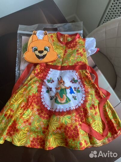 Карнавальный костюм белочка